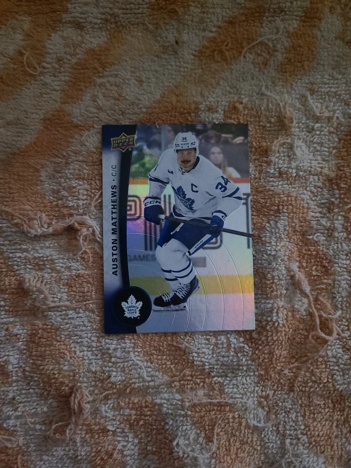 2025/2026 TIM HORTON'S HOCKEY CARD AUSTON MATTHEWS # 34