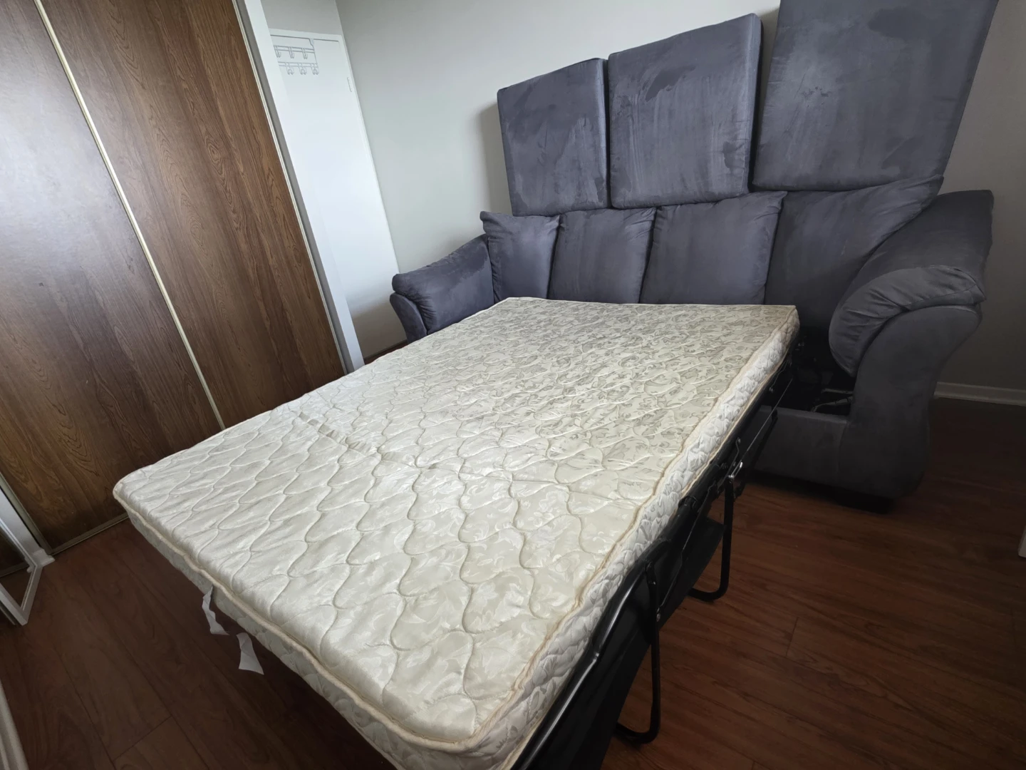 Grey Sofa Bed - photo 3