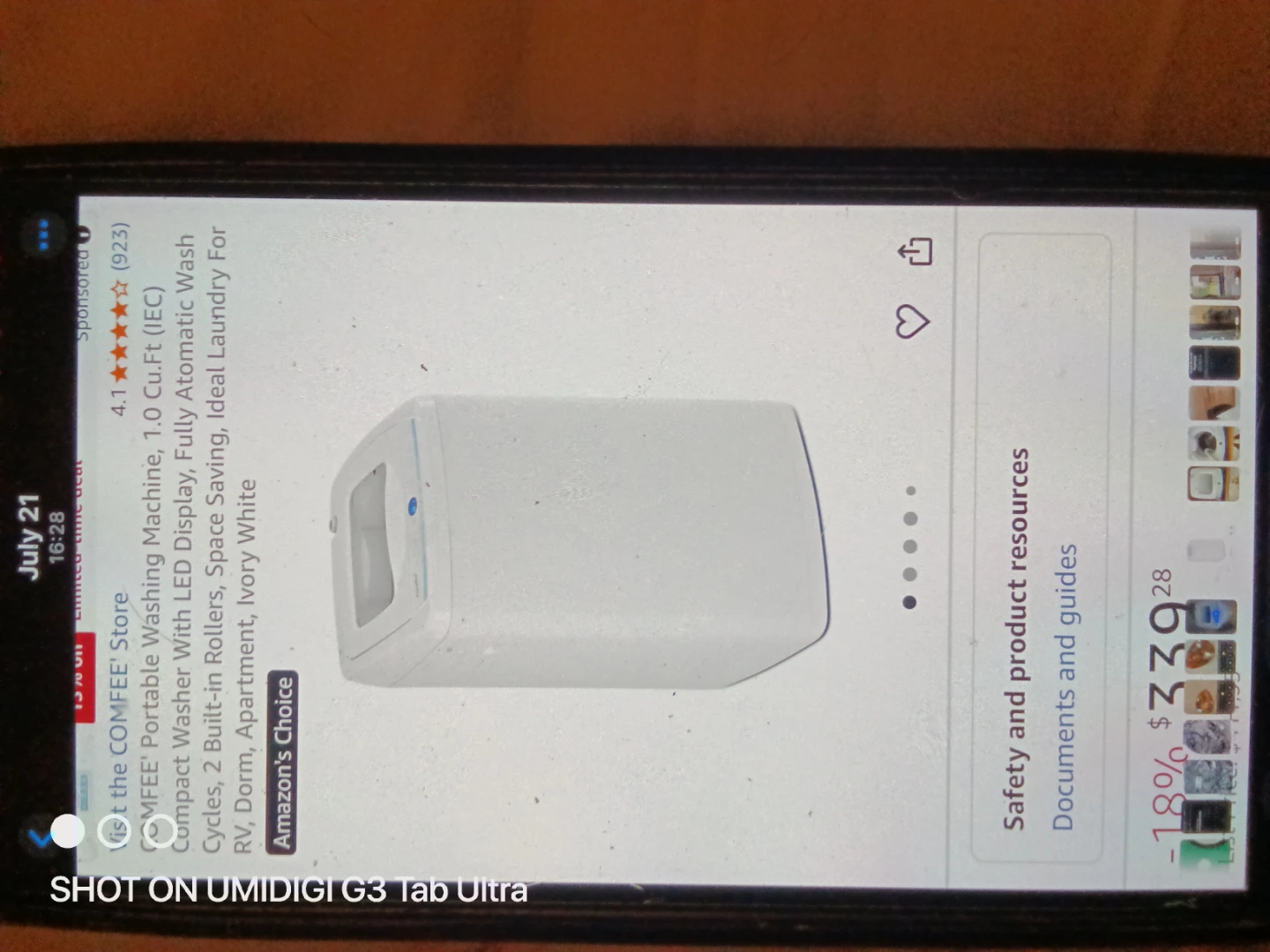 COMFEE Portable Washing Machine