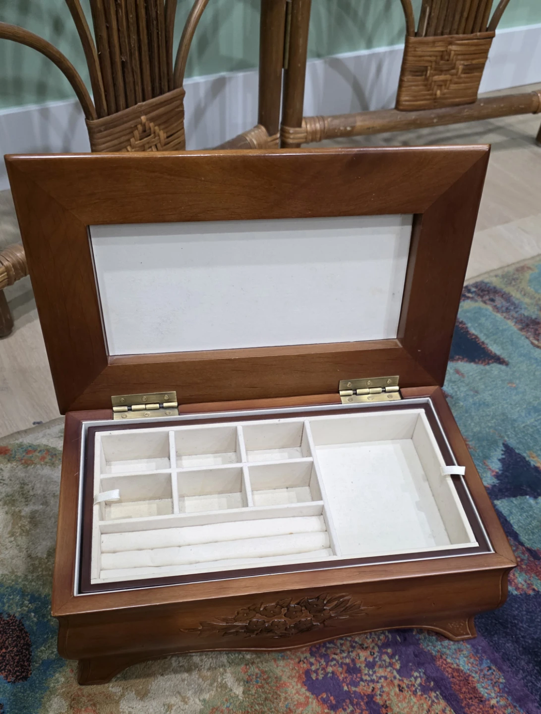 Bombay Wooden Jewelry Box - photo 2