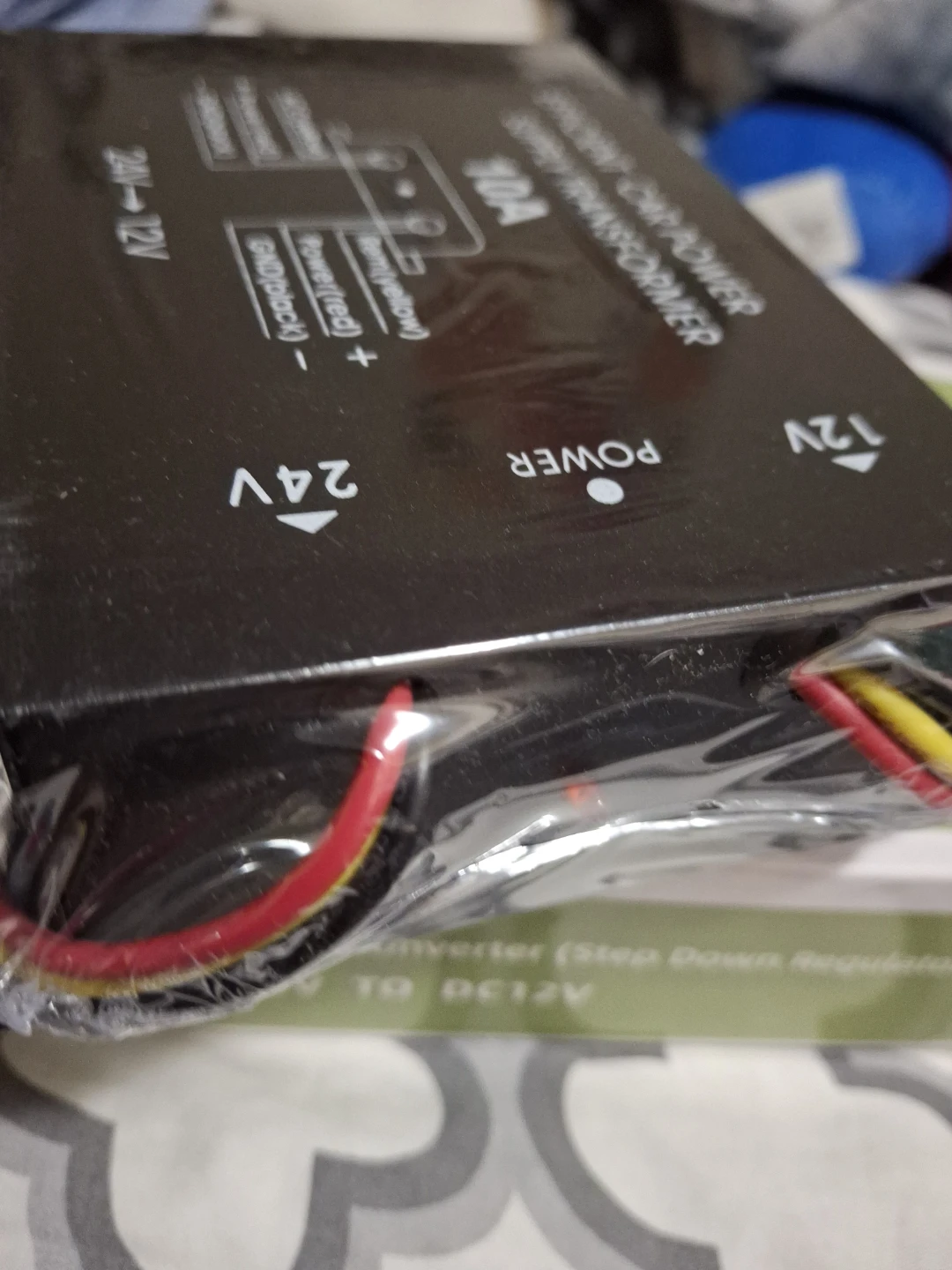 New 24V to 12V Voltage Converter, Durable Metal Body (10A) - photo 3
