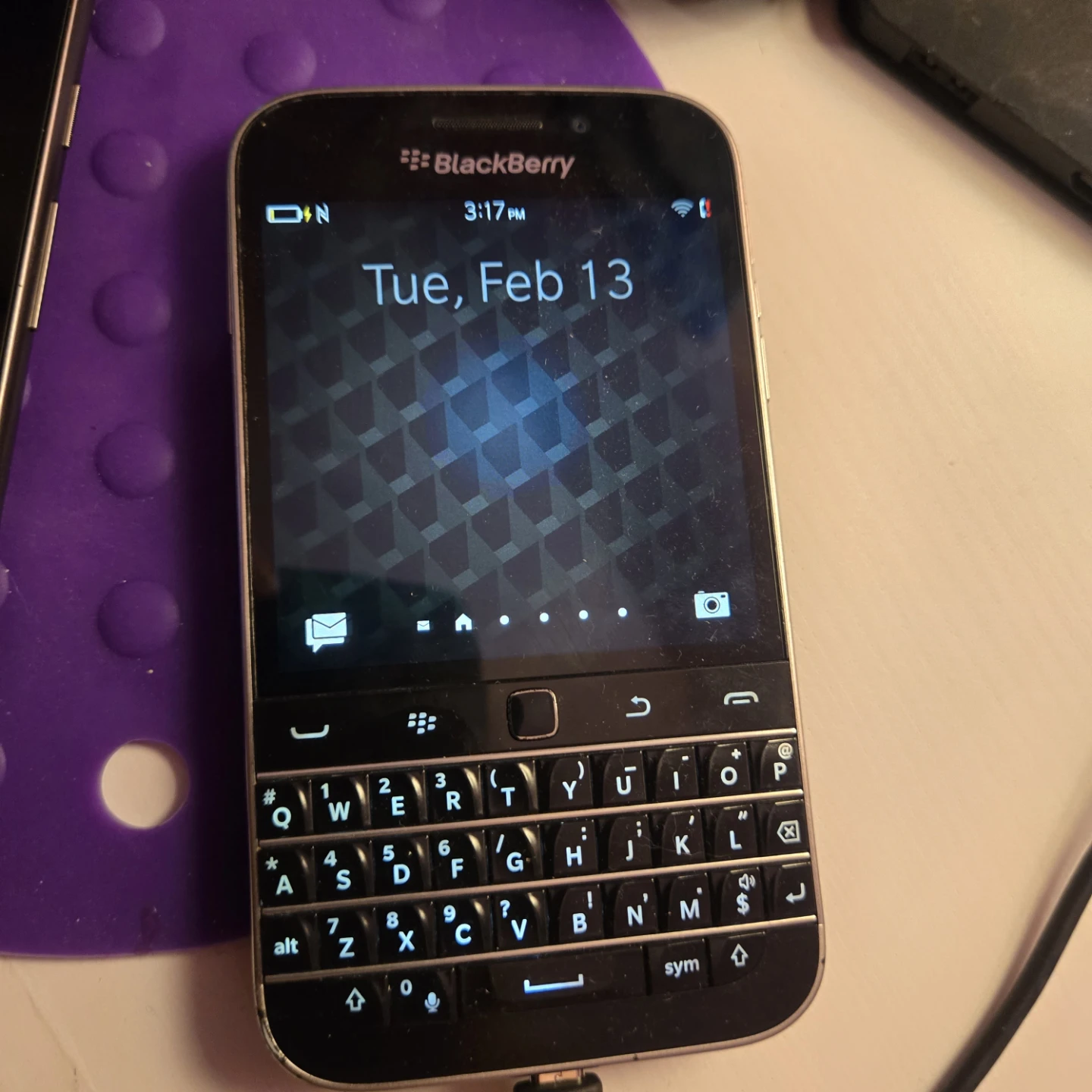 Blackberry cell phone