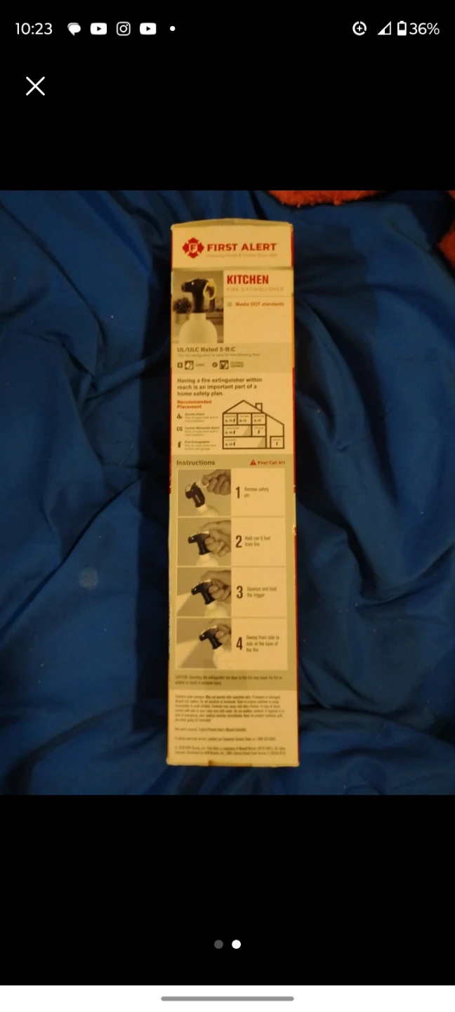 Brand New Fire Extinguishers First Alert For Kitchens - photo 2