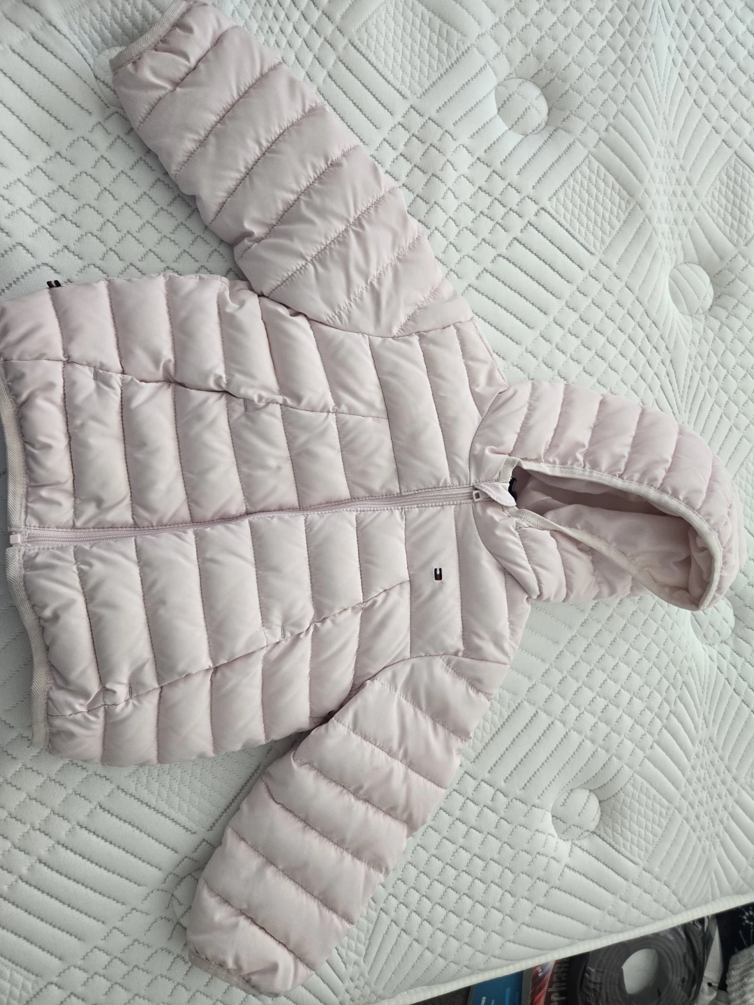 Tommy Hilfiger Puffer Jacket - Pink size 18M