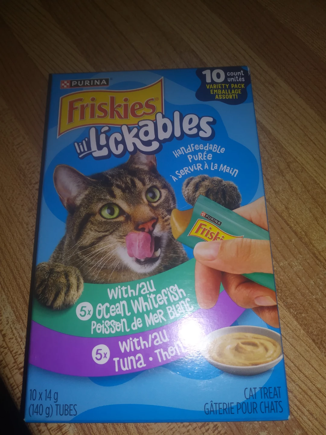 Friskies lil' Lickables Cat Treats - Variety Pack (10 count)