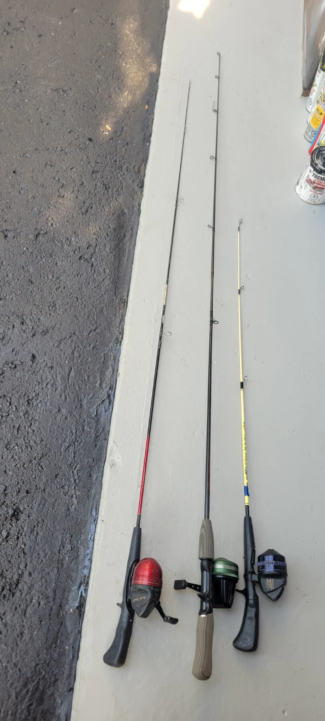 Fishing Rods and Reels Set-$7 each