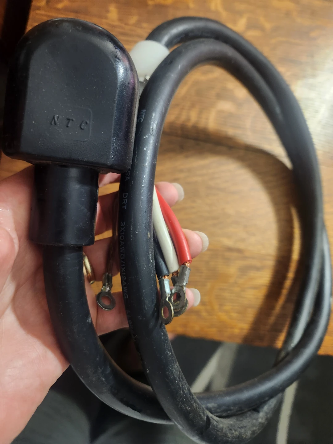 3-Prong Dryer Power Cord w/exposed Wires - photo 4