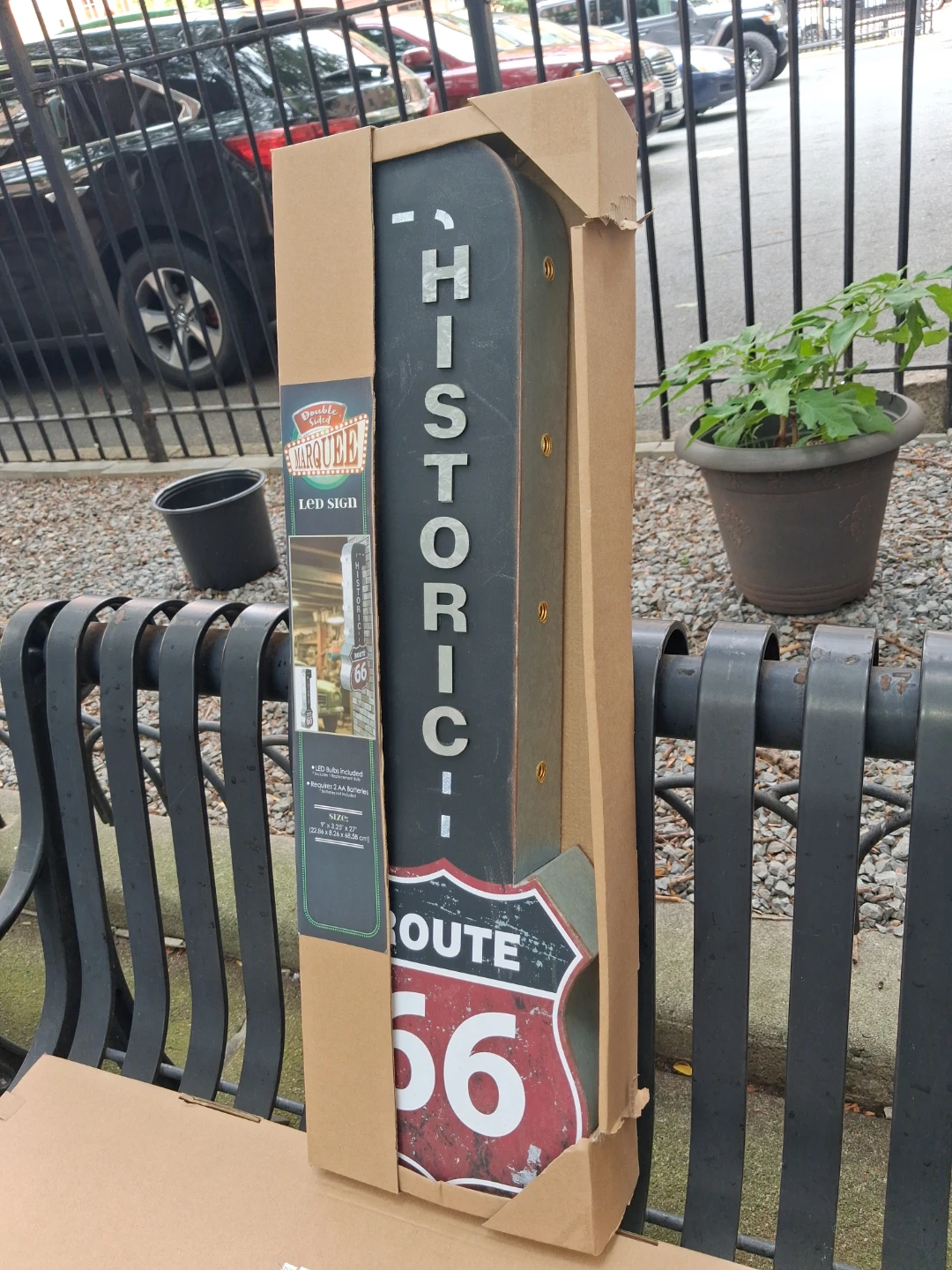 Marquee Historic Route 66 LED Sign