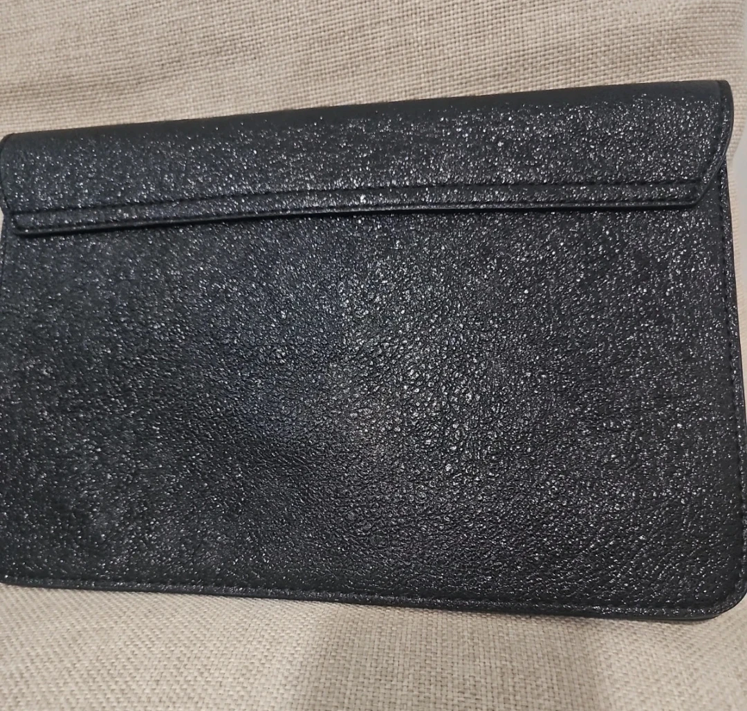 Express Black Textured Clutch - photo 4