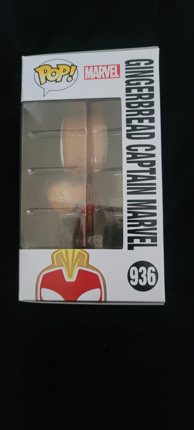 Funko Pop! Marvel Gingerbread Captain Marvel #936 - photo 2