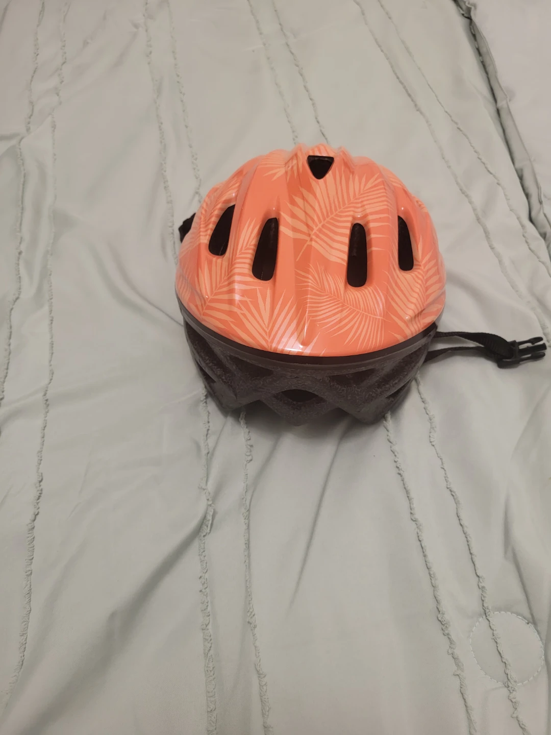 Bell Kids Bike Helmet - Orange Palm Print - photo 3