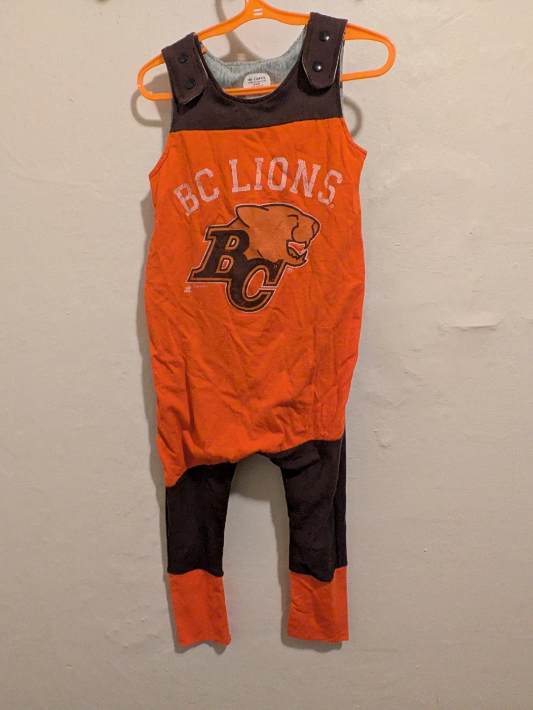 One of a Kind BC Lions Romper