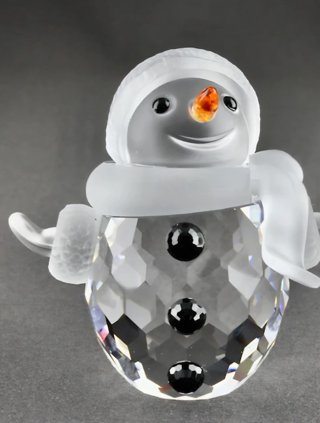 Vintage Rare Swarovski Crystal Snowman - photo 2