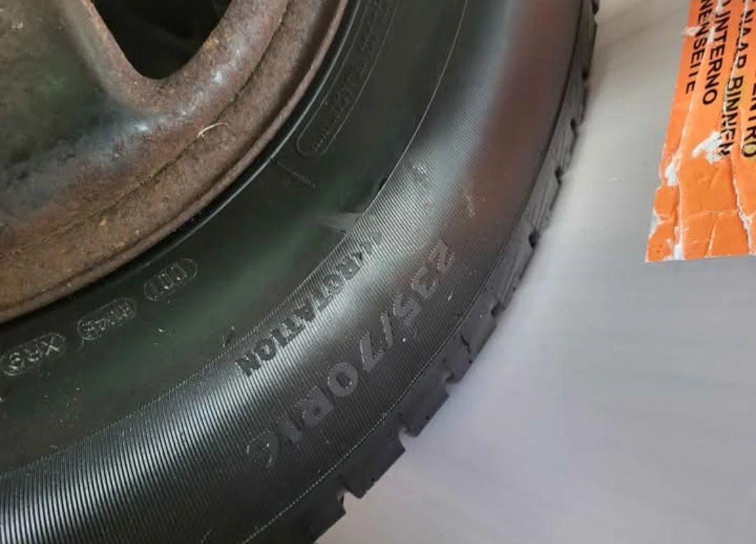 Four Motomaster winter tires. Size is 235/70R16 - photo 2