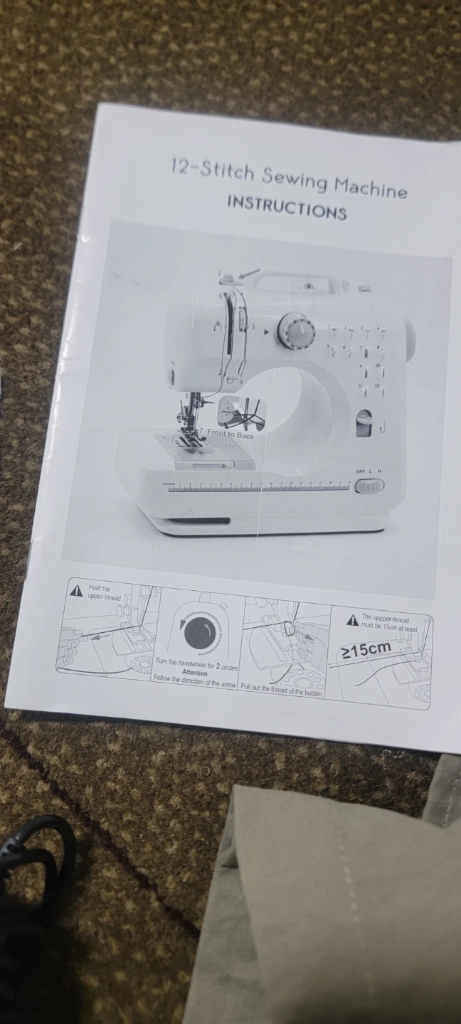 12-Stitch Sewing Machine - photo 4