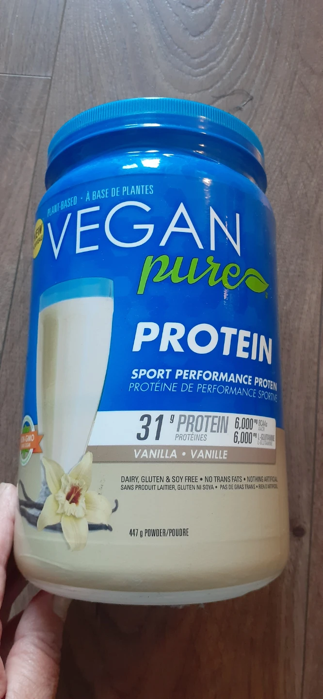 Vegan Pures Protein Powder Vanilla 447g - photo 3