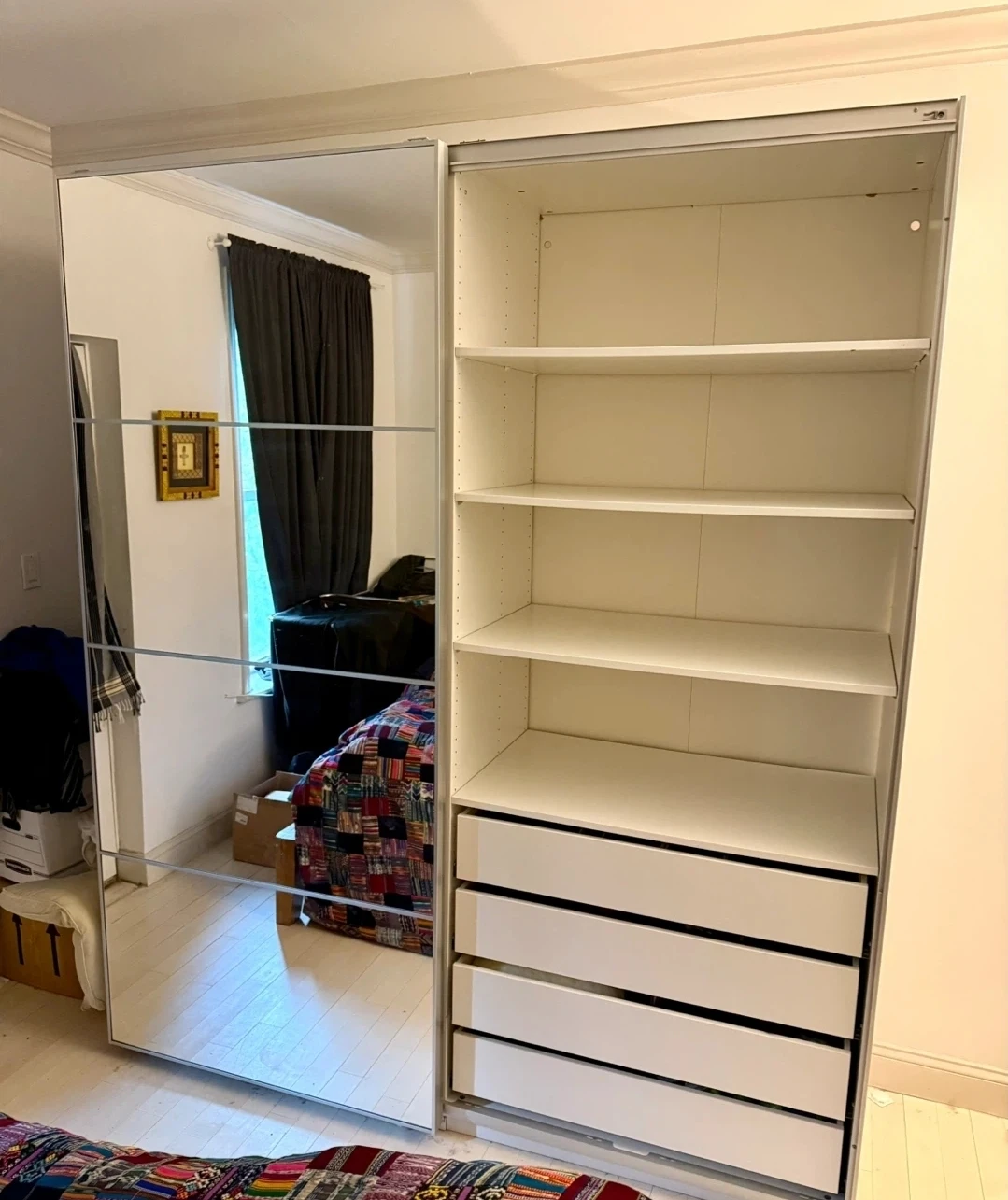 ARMARIO IKEA PAX CON PUERTAS EN ESPEJO - photo 3
