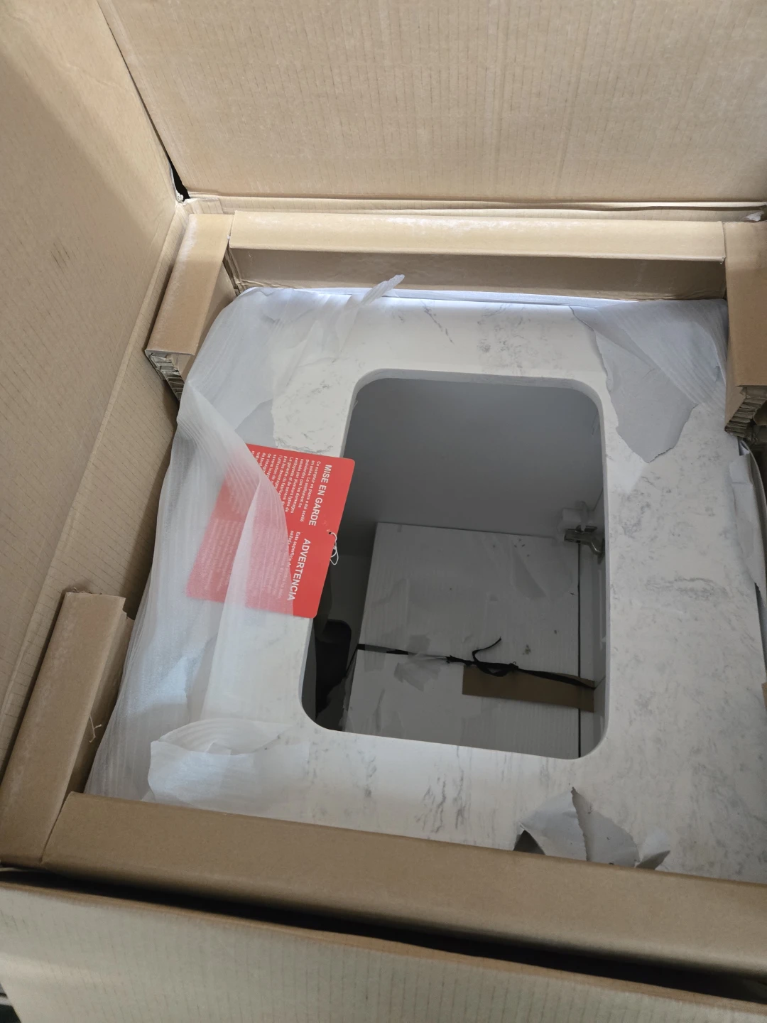 allen + roth Crest Hill 24-in White Vanity (No Bowl Included) - photo 2