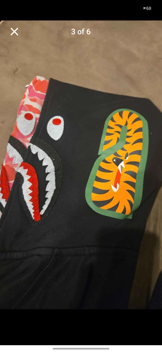A Bathing Ape Shark Full Zip Hoodie - photo 3