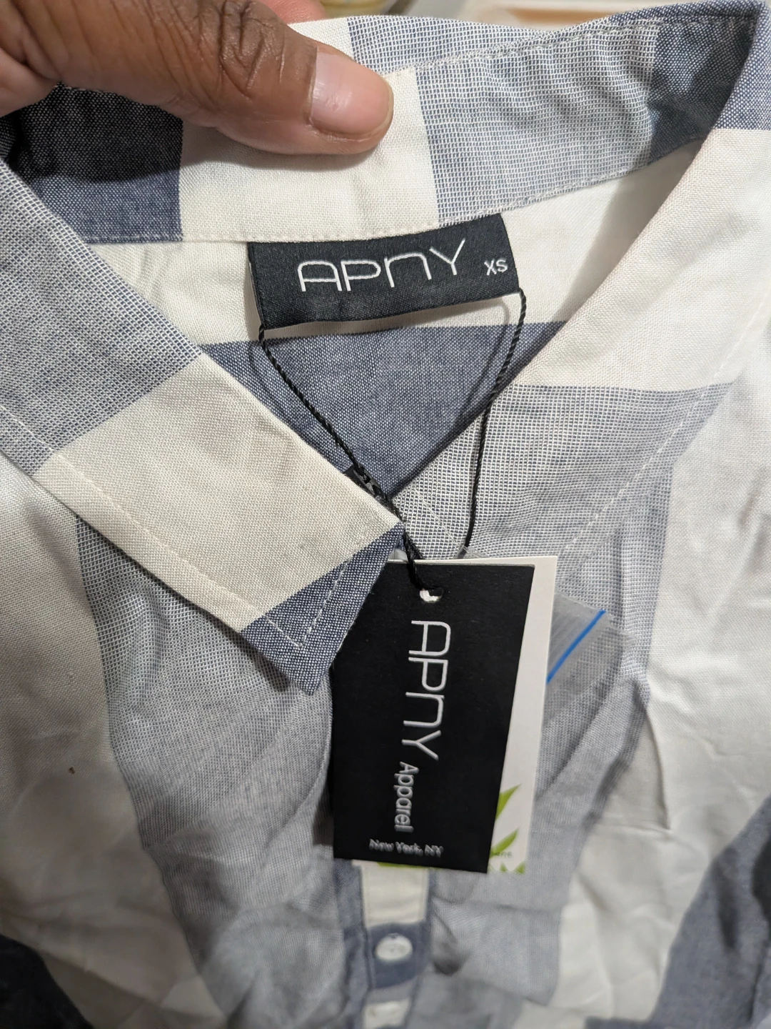 APNY Apparel Women's Striped Shirt - XS