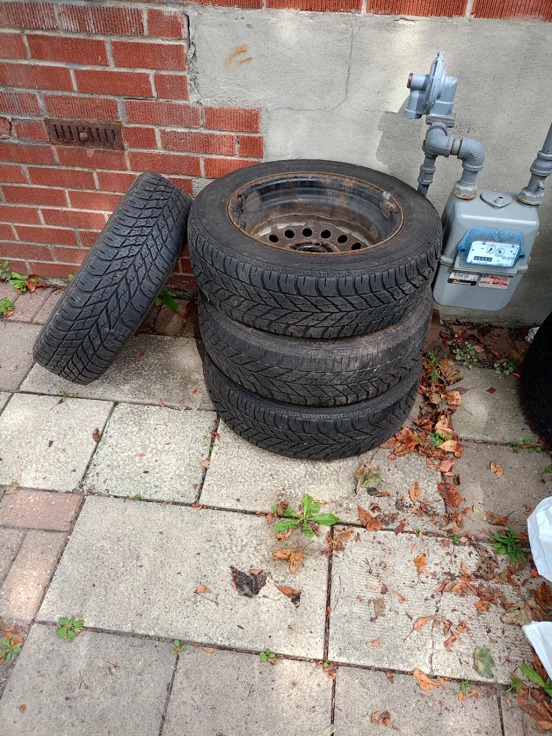 4 Winter Tires on Rims
