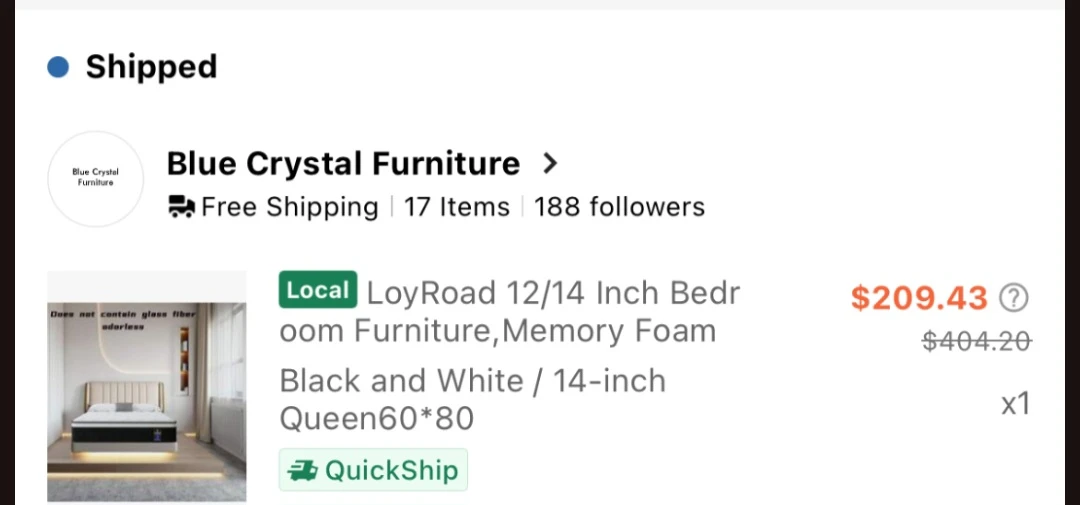New Mattress.