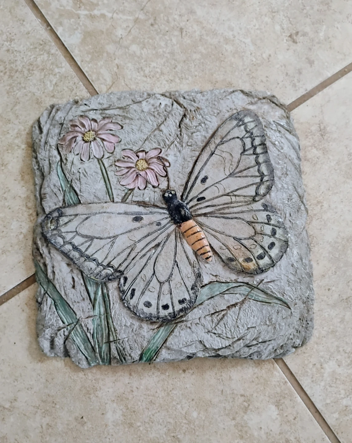 SQUARE-SHAPED STEPPING STONES (SET OF 3) - photo 4