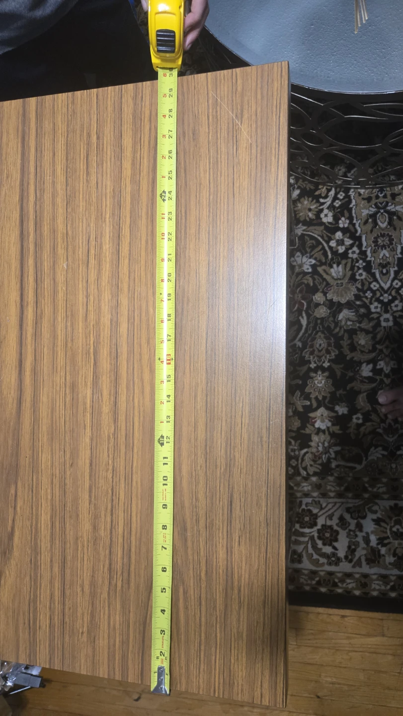Wooden Top Side Table - photo 3