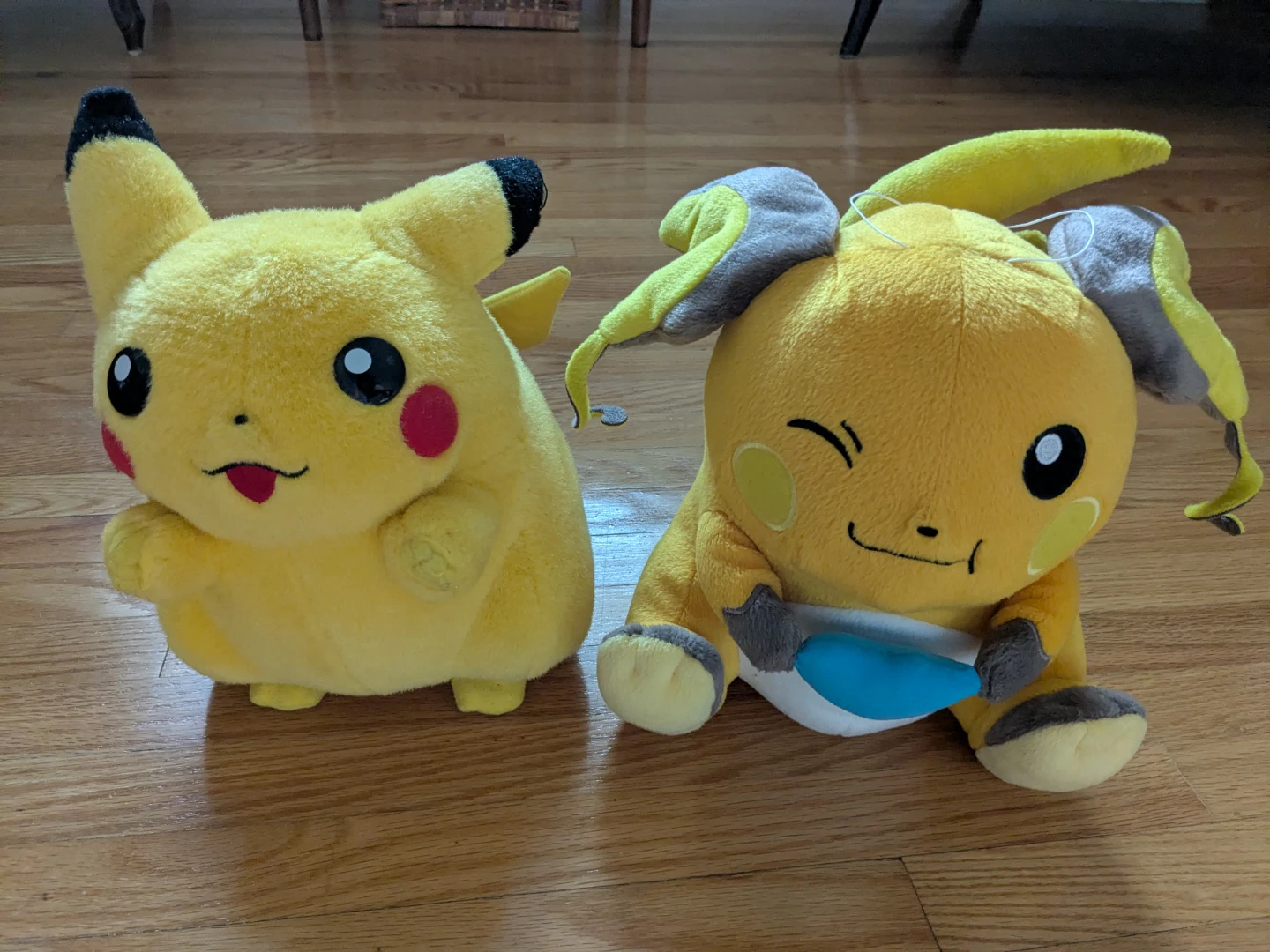 Tomy Talking Pikachu Chonkachu and Raichu Plush Toys