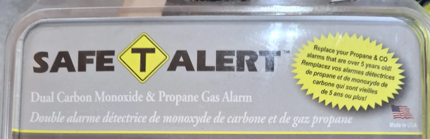 12 volt _Dual Carbon Monoxide & Propane Detector for RV use