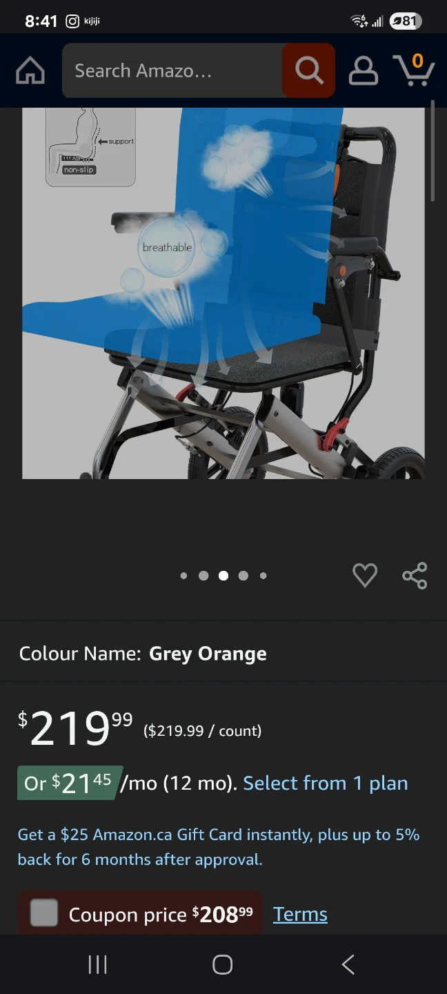 Lightweight Transport Wheelchair, New - photo 5