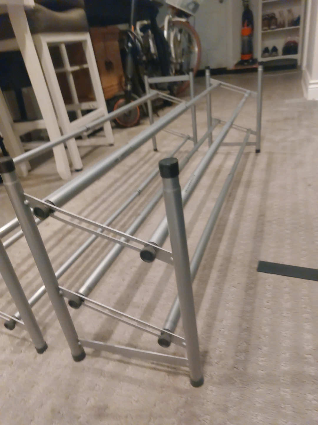 Two Tier Shoe Rack Shelving Unit - photo 5