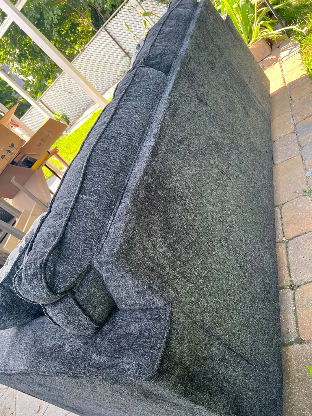 Sofa with two swivel chairs - photo 3