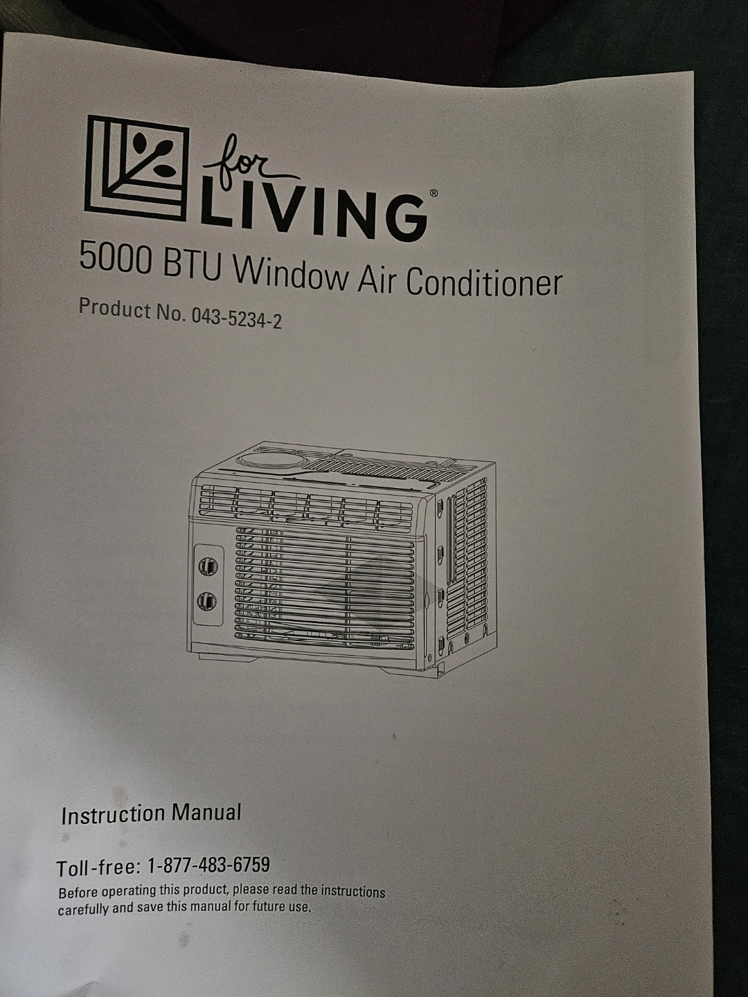 For Living 5000 BTU Window Air Conditioner - photo 5