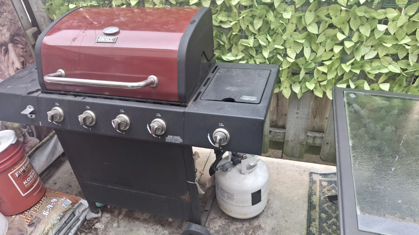 Kenmore Gas Grill with Side Burner - photo 3