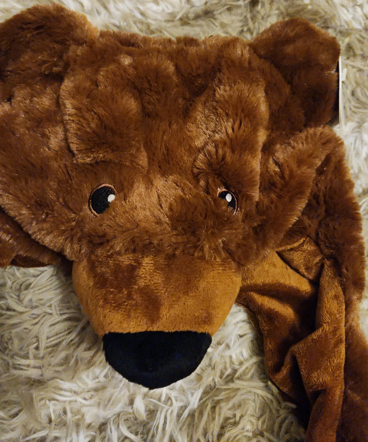 Wishpets Brown Bear Plush Hat - photo 2