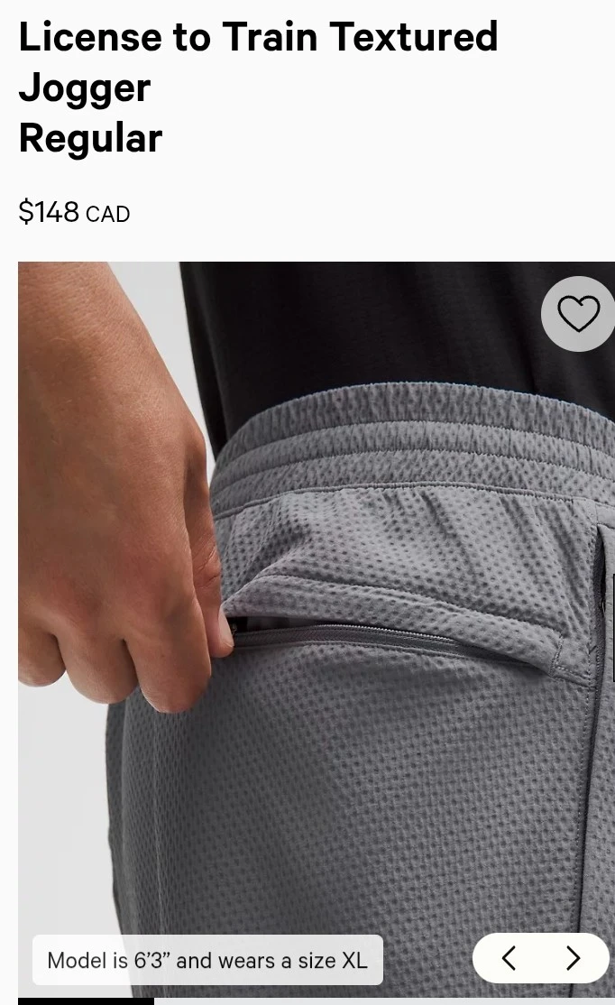 Lululemon License to Train Textured Joggers - photo 3