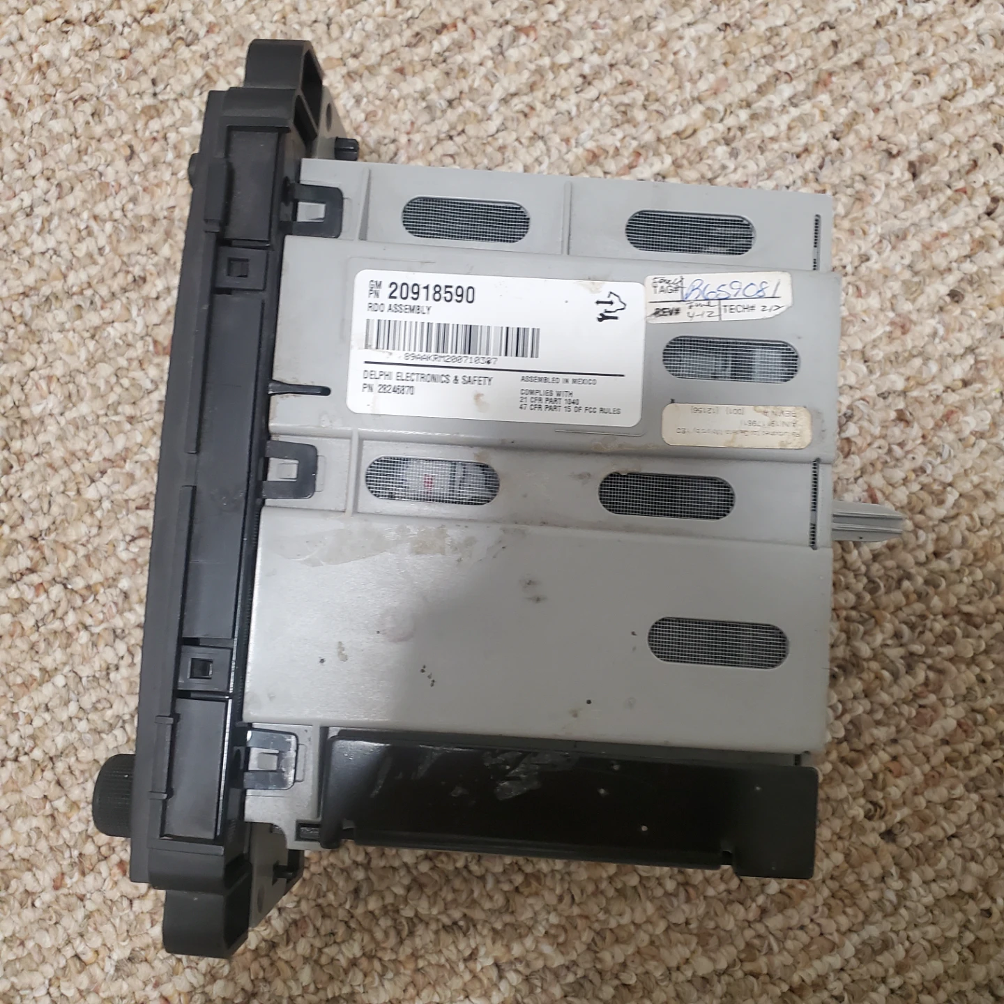 Untested GM car radio+CD stereo - photo 3