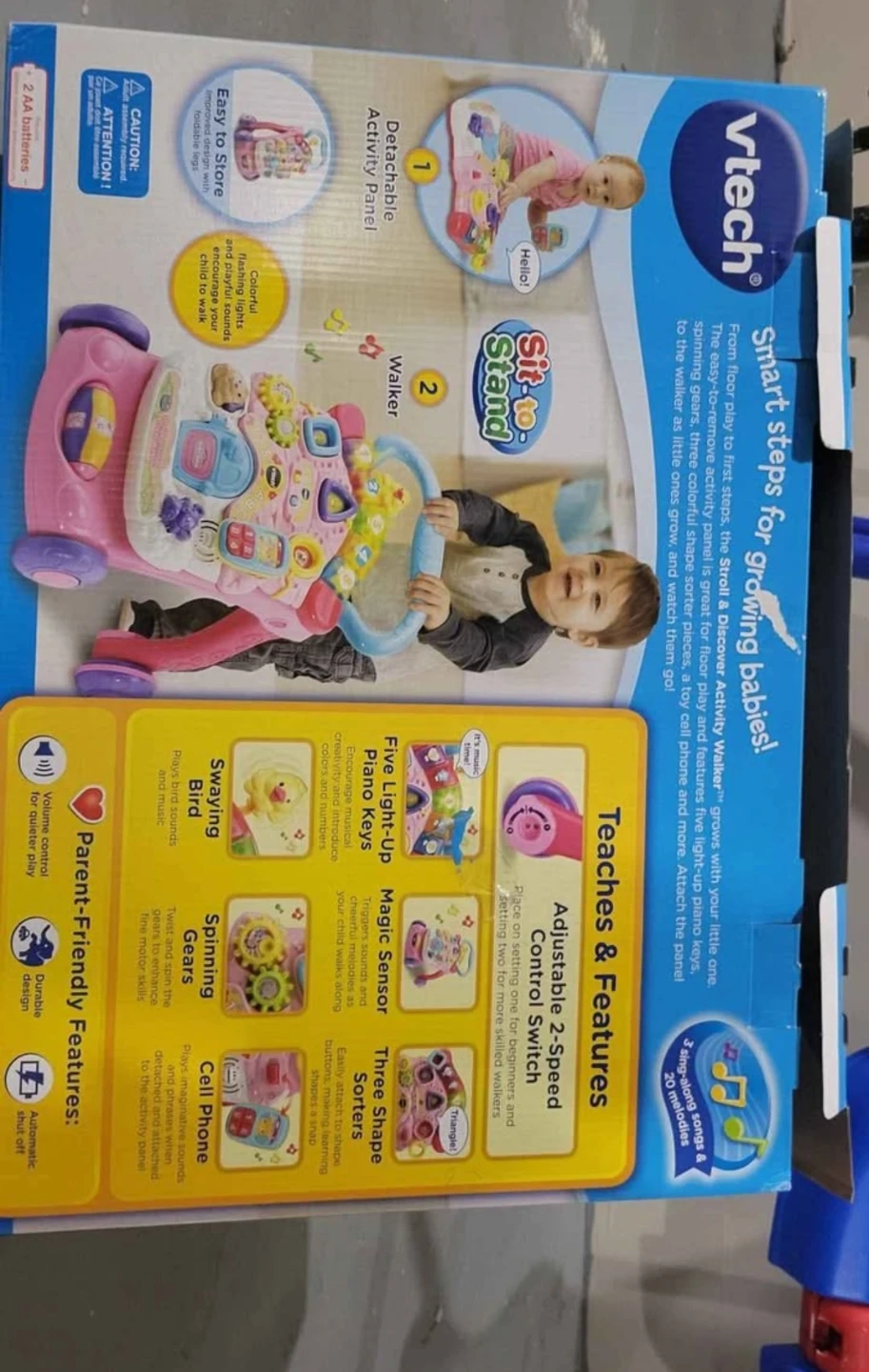 Stroll and discover activity walker