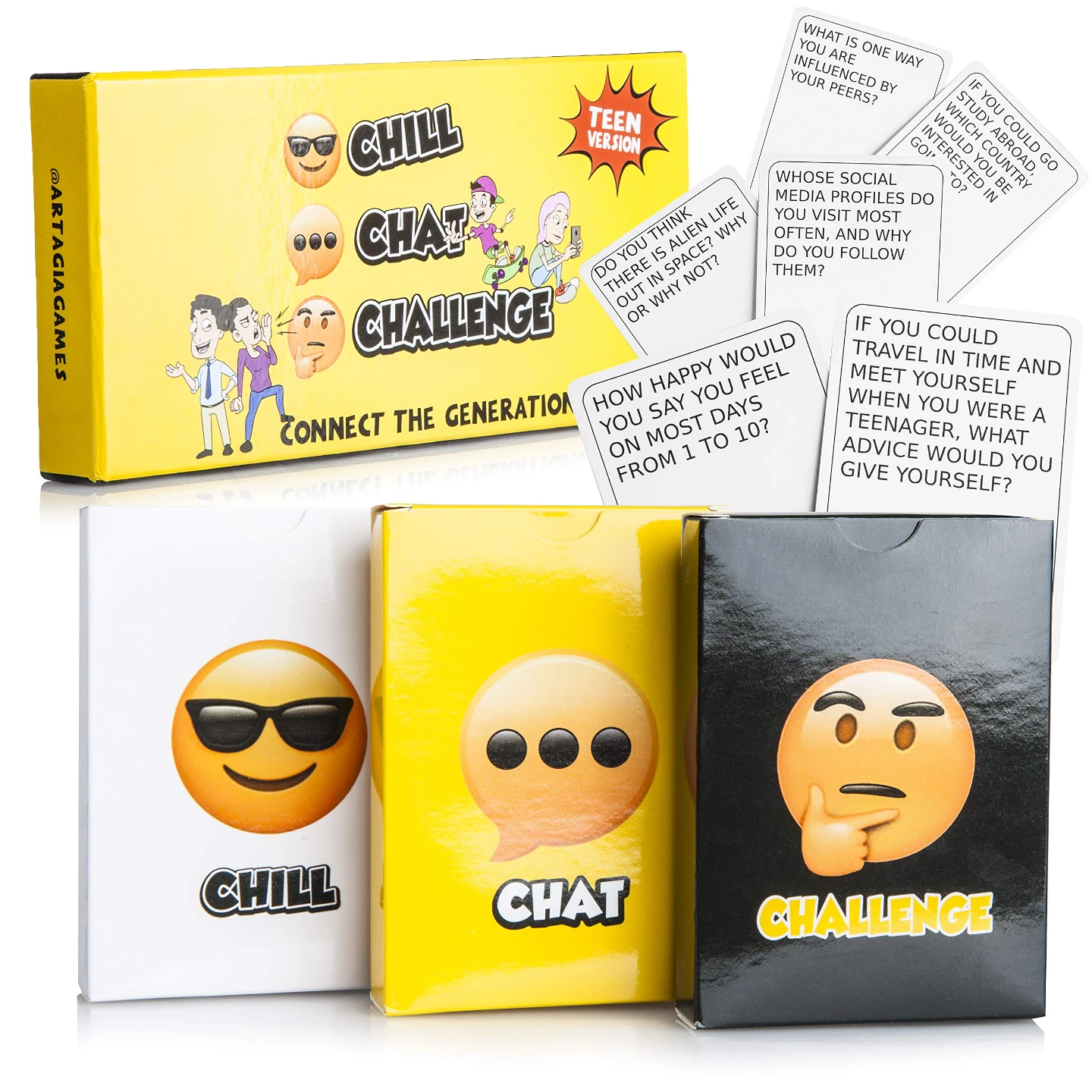 Chill Chat Challenge Teen Version Game - photo 2