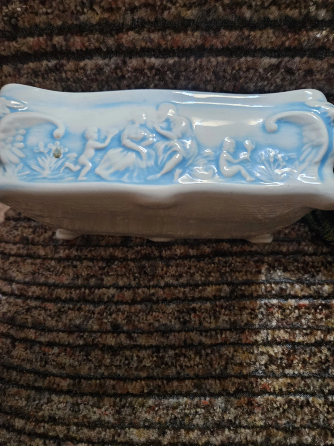 Decorative Ceramic Red& Burton Trinket Box 80s - photo 2