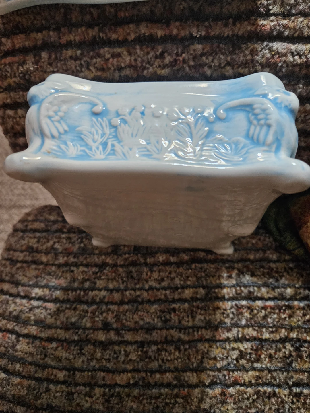 Decorative Ceramic Red& Burton Trinket Box 80s - photo 3