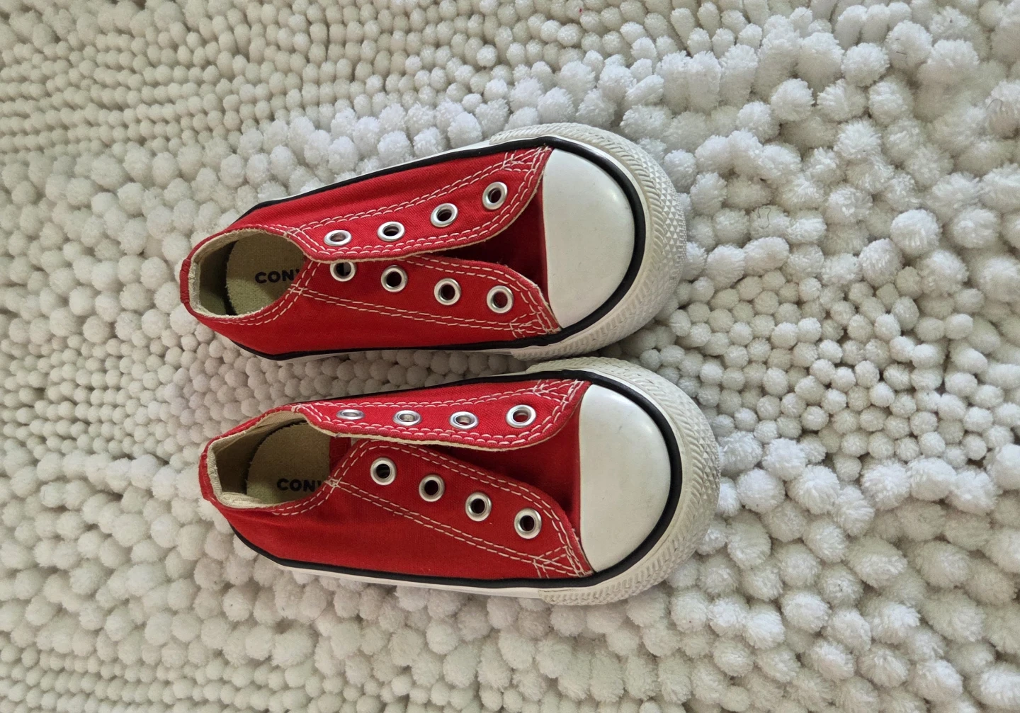 Converse Chuck Taylor All Star Red Toddler Shoes - photo 2