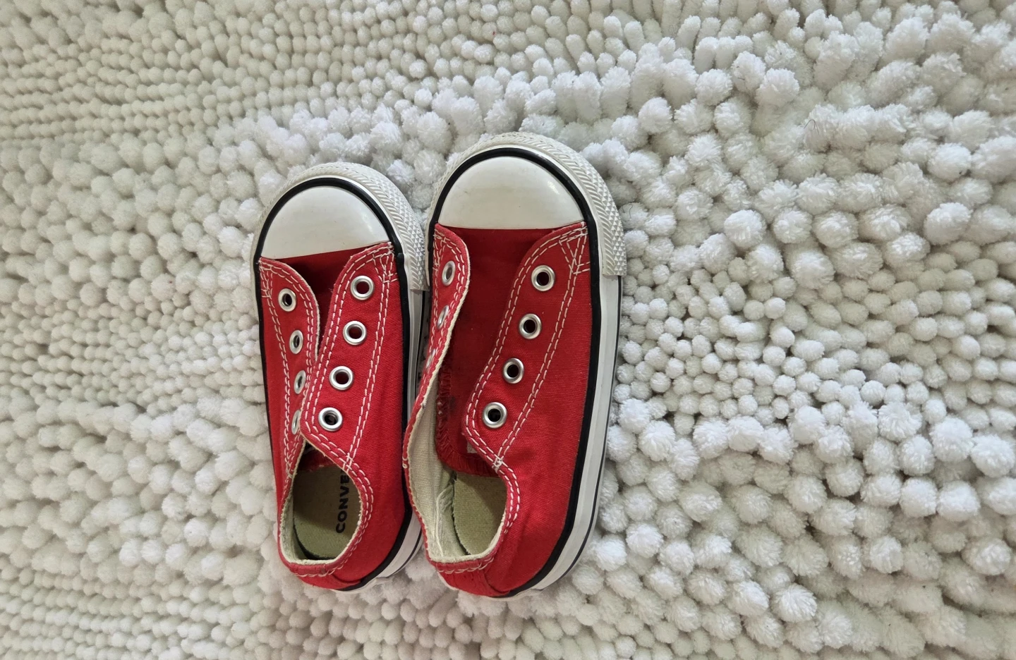 Converse Chuck Taylor All Star Red Toddler Shoes - photo 3