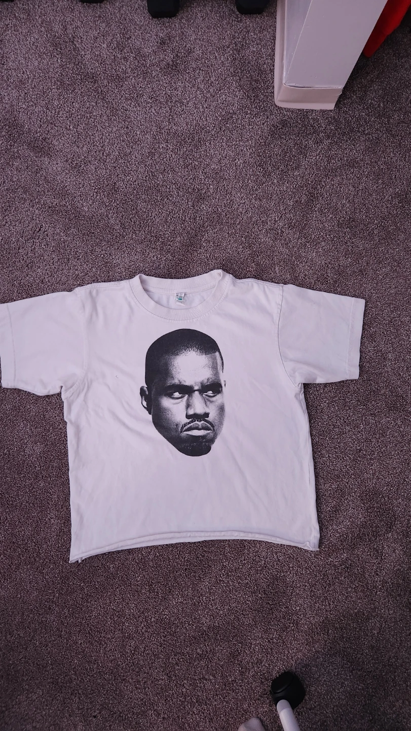 Boxy Cropped KanYe Tee