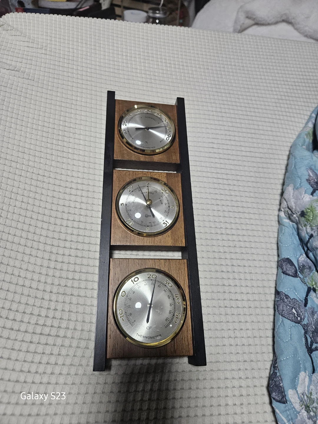 Wood 3-in-1 Weather Station (Vintage) - photo 3