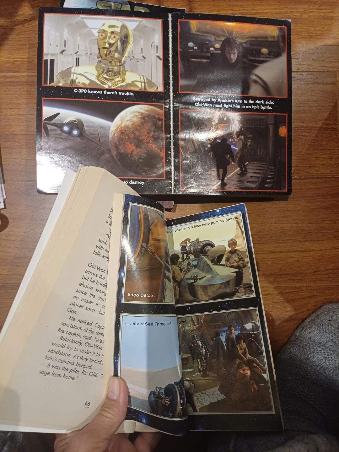 Star Wars Episode 1, 2, 3 & A New Hope Books - photo 2