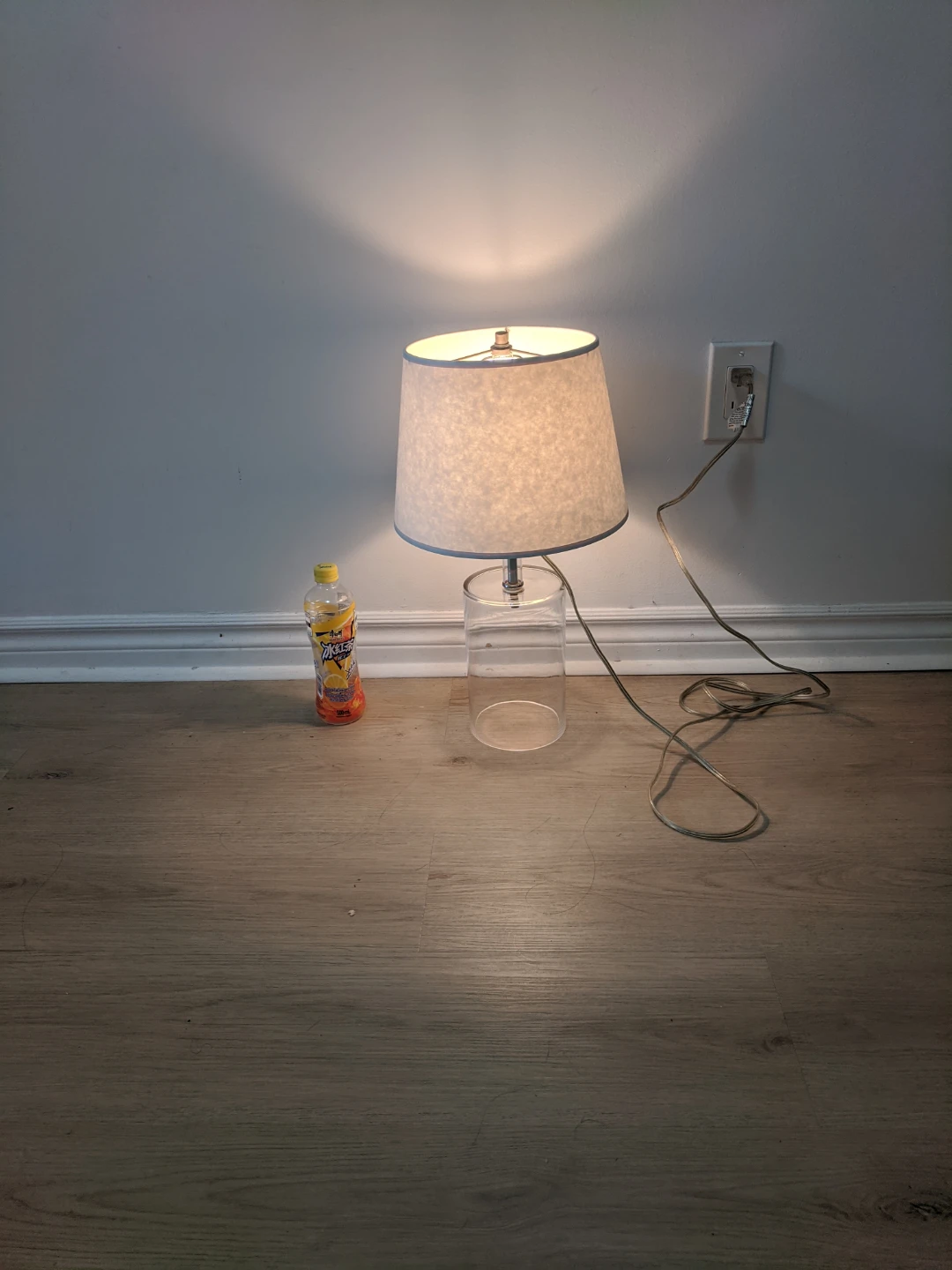 Modern  Lamp with Glass Base - photo 2