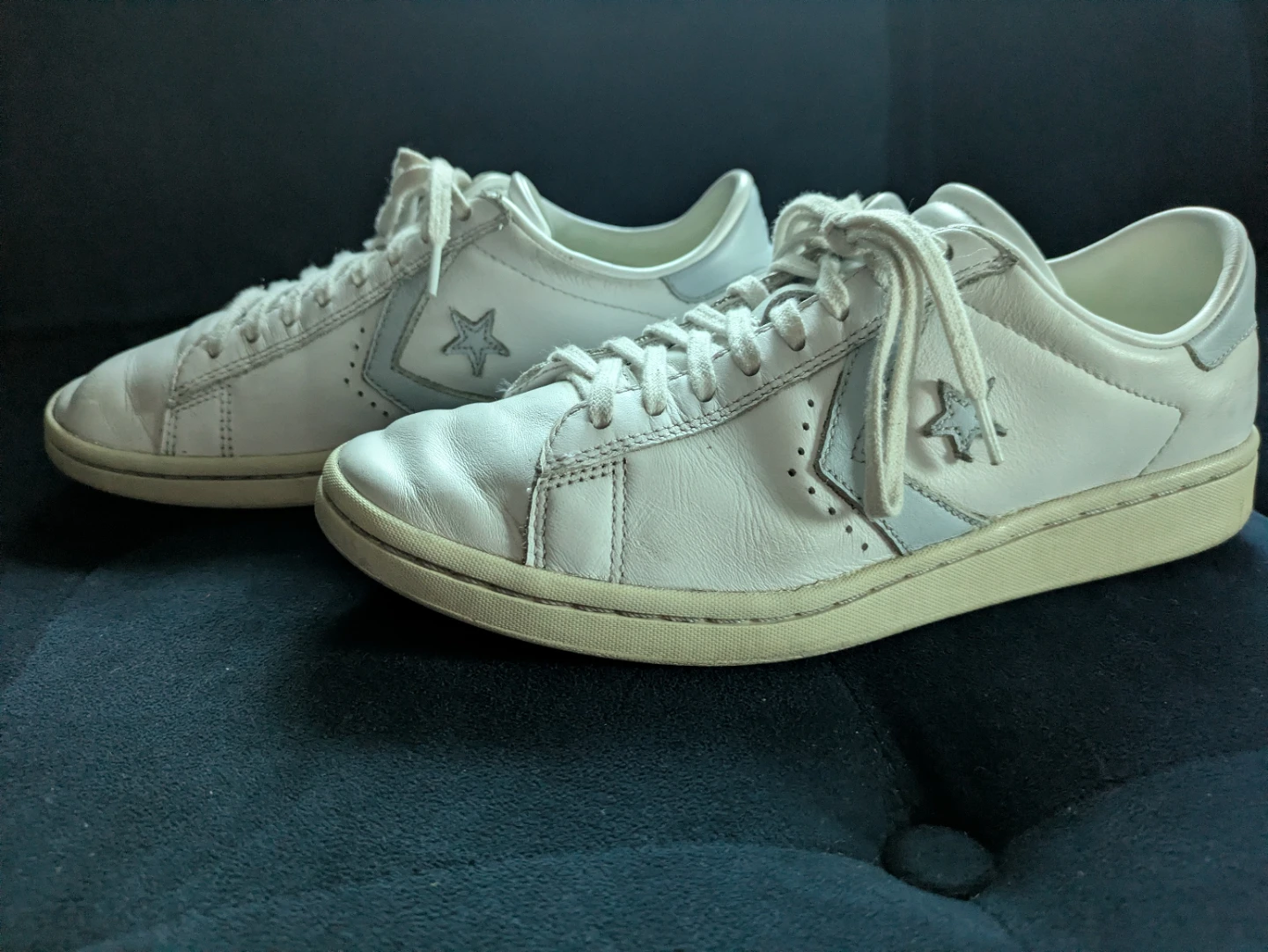 Converse Breakpoint Leather Low-Top White Sneakers 8 - photo 3