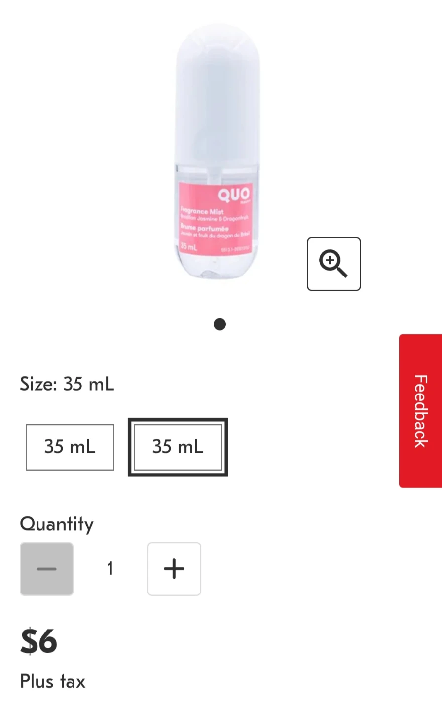 NEW Fragrance Mist - QUO Jasmine, Dragonfruit, Vanilla Caramel - photo 3